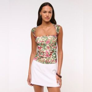 NWT 🏷️ Abercrombie Ava Mesh Top